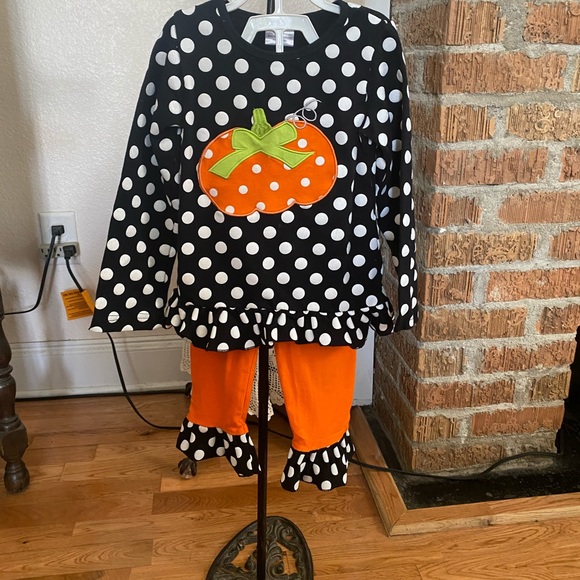 Toddler Girls 2 piece Fall pant set size 2T - Picture 2 of 16